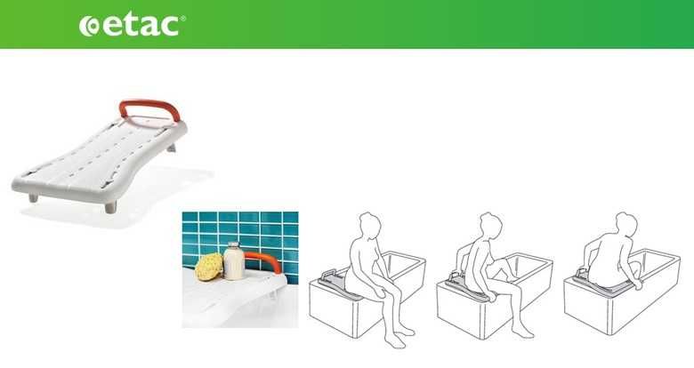 Tábua de transferência de Banheira Fresh – Etac