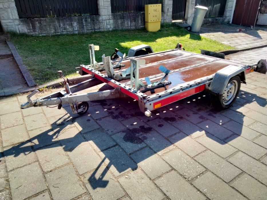 Sprzedam przyczepe lawete na quada lub motocykle