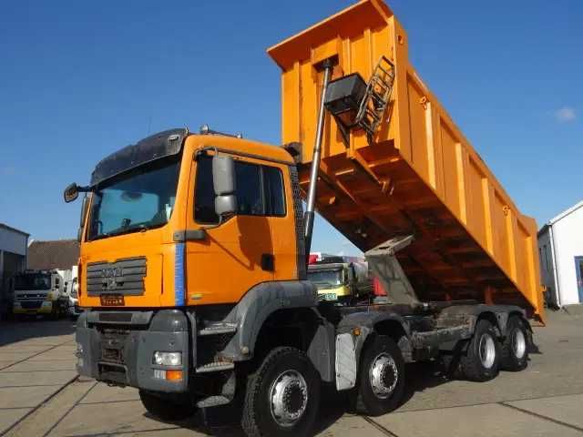 Самоскид MAN TGA 41.440 8X6 22M3 кузов MEILLER самосвал MAN  2007 рік