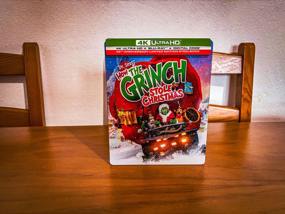 The Grinch 4K Steelbook US Import