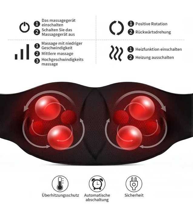 Масажер  Deep Tissue для всього тіла з підігрівом