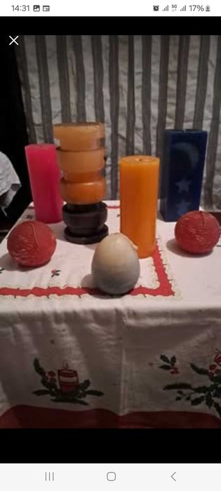 Velas aromáticas e decorativas
Vários preços: