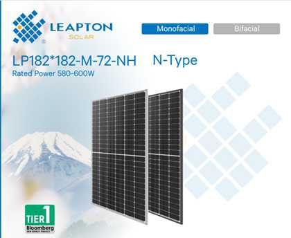 Сонячна панель Leapton Solar 580W