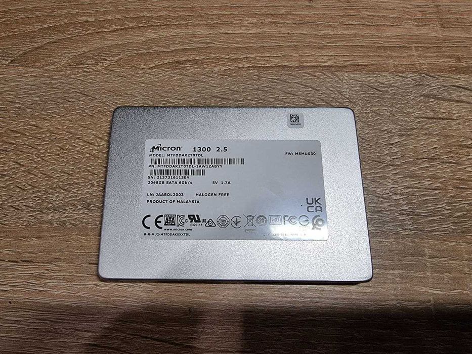 Накопичувач SSD диск SSD 2,5" 2TB Micron 1300 Роздріб/Гурт