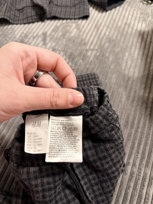 дитячий святковий костюм - піджак, штани h&m та сорочка