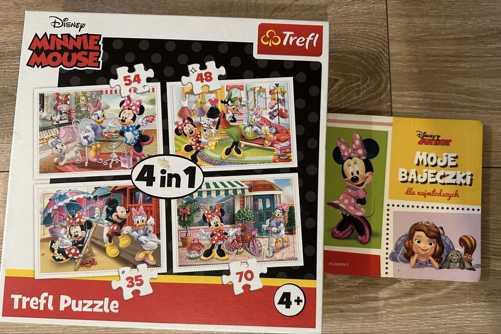 Puzzle Trefl Disney Minnie plus książeczka gratis
