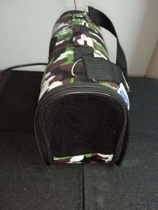 Mala de transporte de gato ou cão pequeno