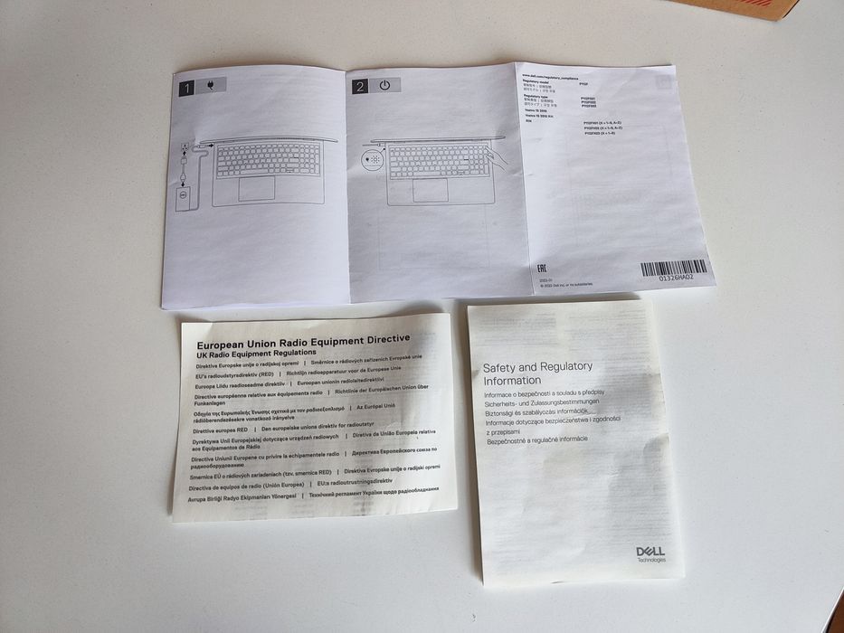 Laptop Dell vostro 15 3510 używany oryginalne opakowanie