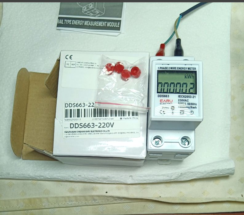 Счётчик электроэнергии Din рейка