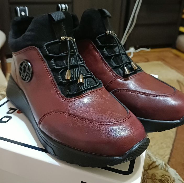 Botki Filippo r.39 bordo