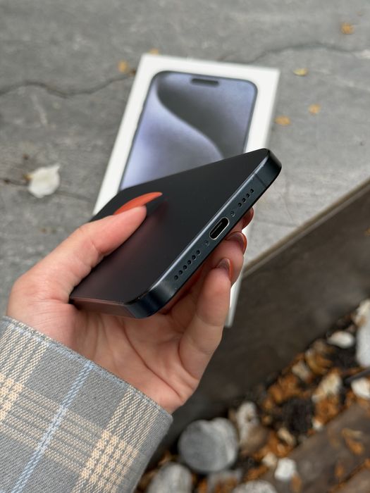  IPhone 15 Pro Max 512gb Blue Titanium з фіз.картою