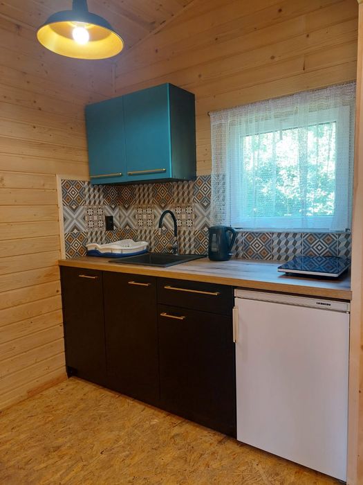 Kretowiny - domek z widokiem na jezioro (4-5 osobowy)