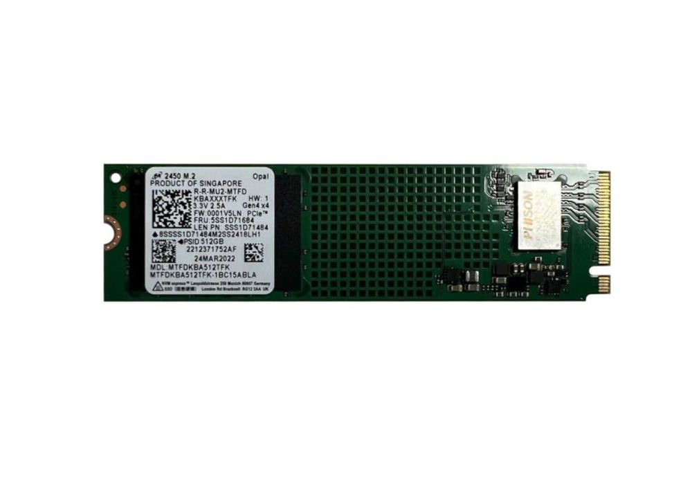 SSD накопичувач NVMe Micron 512Gb M.2 Gen4