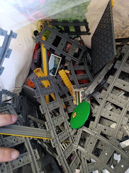 Comboios LEGO City - Comboios LEGO City - 60051 (Passageiros) + 60052 (Carga) + Comando