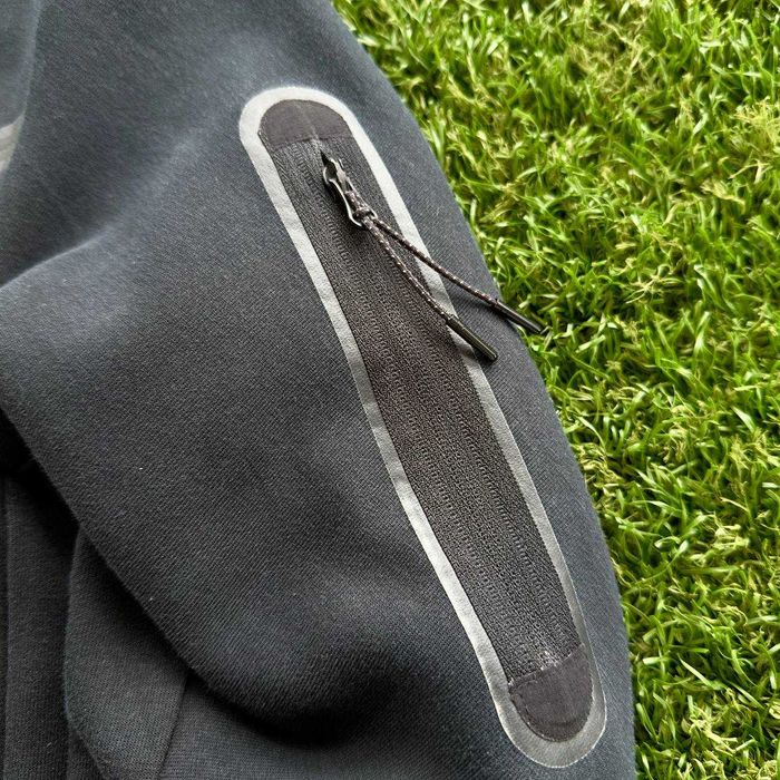 Legit Nike Tech Fleece Black Zip Hoodie Оригинальная Зипка [L]