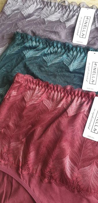 3×figi damskie 6XL Finella wysokie
