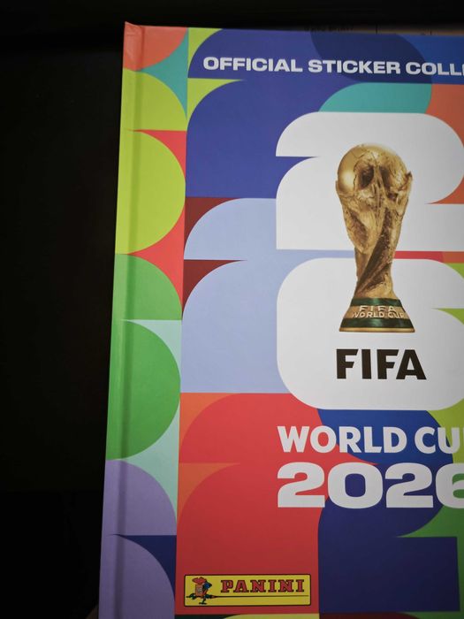 Cromos Mundial 2026 Panini - Albúm de Capa Dura - Latas de Coleção