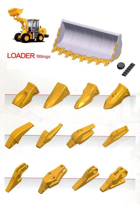 Зуб ковша, мини зубья, коронка ковша, зубья на ковш, CAT ESCO коронки