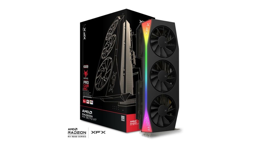 XFX Mercury AMD RX 9070XT OC Gaming Edition