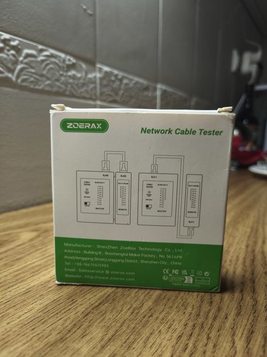 Тестер Lan кабелю