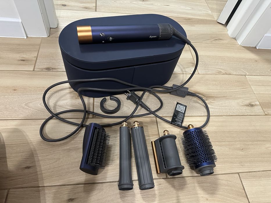 Dyson дайсон синій airwrap HSO5 complete long volumise blue