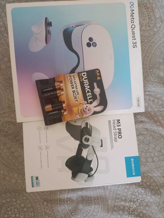 Meta Quest 3S com bobovr m3 pro