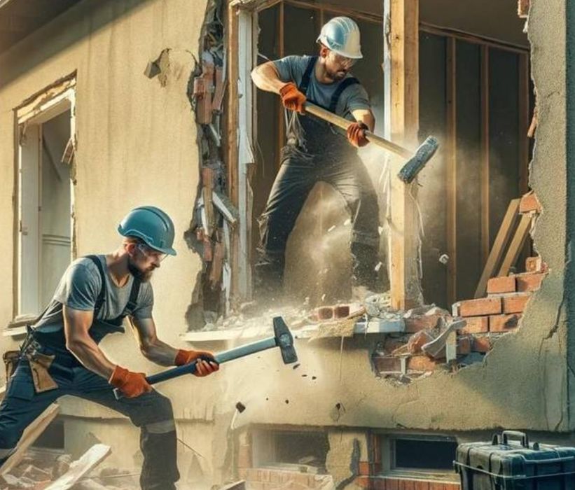 Usługi rozbiórkowe ,skuwanie betonu , wywóz gruzu ,Skuwanie płytek