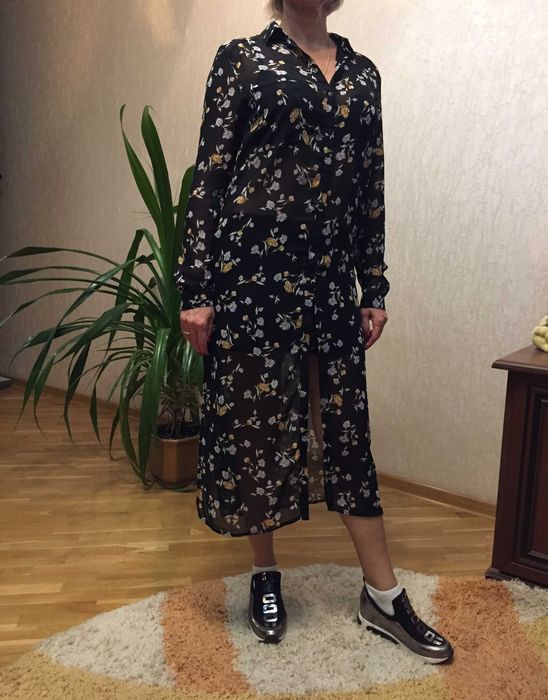 Новое нарядное платье ZARA MANGO(раз. 44-46)