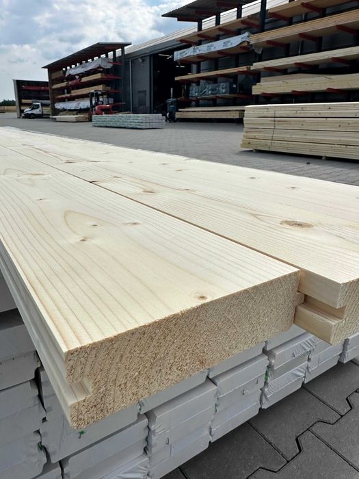 Deska Stropopodłoga Świerk 40x146mm AB