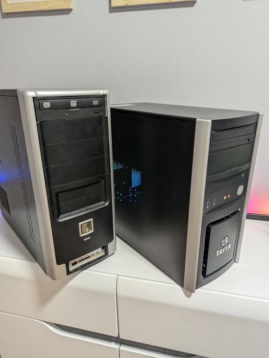 ‼️(Zestaw) Obudowa komputera PC Terra / Napęd CD-DVD / Zasilacz 400W-500W GRATIS