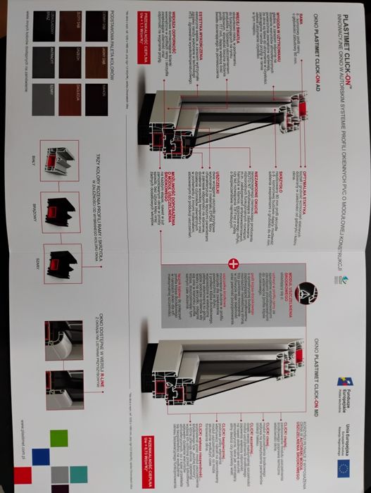 Tanie nowe okna PCV 1465x1135 autoryzowany sprzedawca