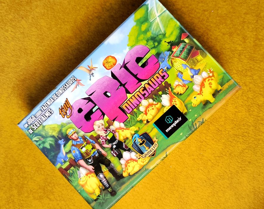 Tiny Epic Dinosaurs - Jogo de Tabuleiro, inclui Insert