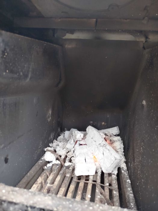 Fogão a lenha aquífero K158 Branco