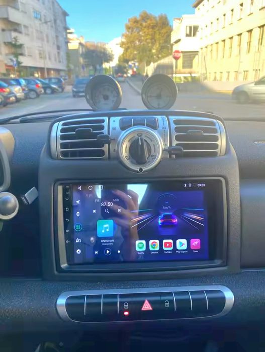Rádio Smart Fortwo W451 Android (Novo)