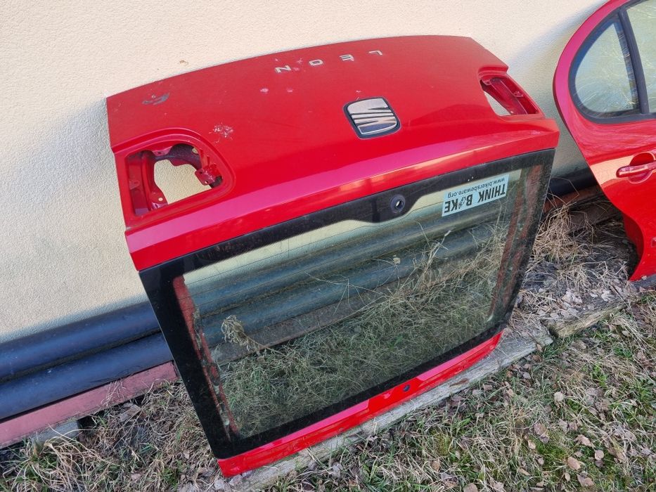 Klapa tyl leon I 1 1m czerwona lp3g