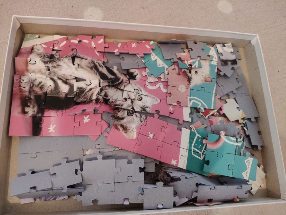 Puzzle koty 200 elementów