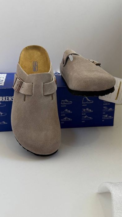 Шльопанці Birkenstock boston біркеншток, клоги, сабо