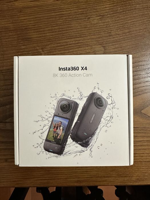 Insta360 X4 NOVA em caixa