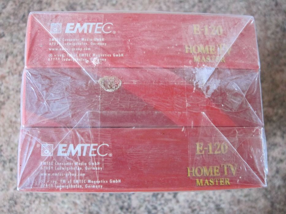 Kasety VHS 3 szt. nowe