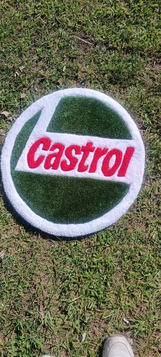 Tapete Logo Castrol - Tufting