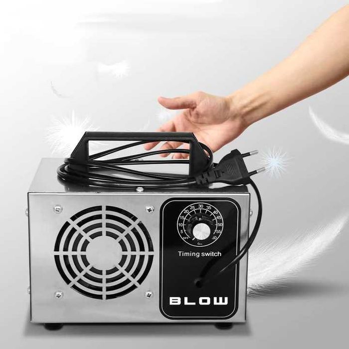 NOWY Ozonator Powietrza 60000mg/h Oczyszczacz Ozon Generator 120w