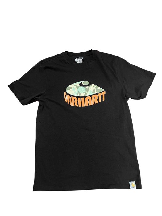 Футболка Carhartt Irvine Relaxed Camo Logo T-Shirt