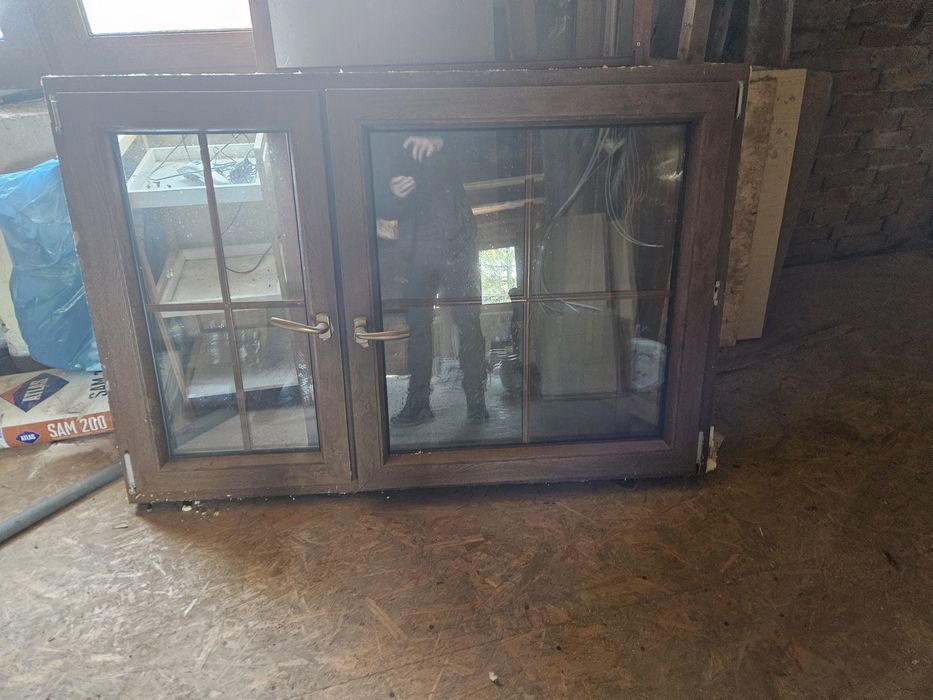 Okno kolor złoty dąb