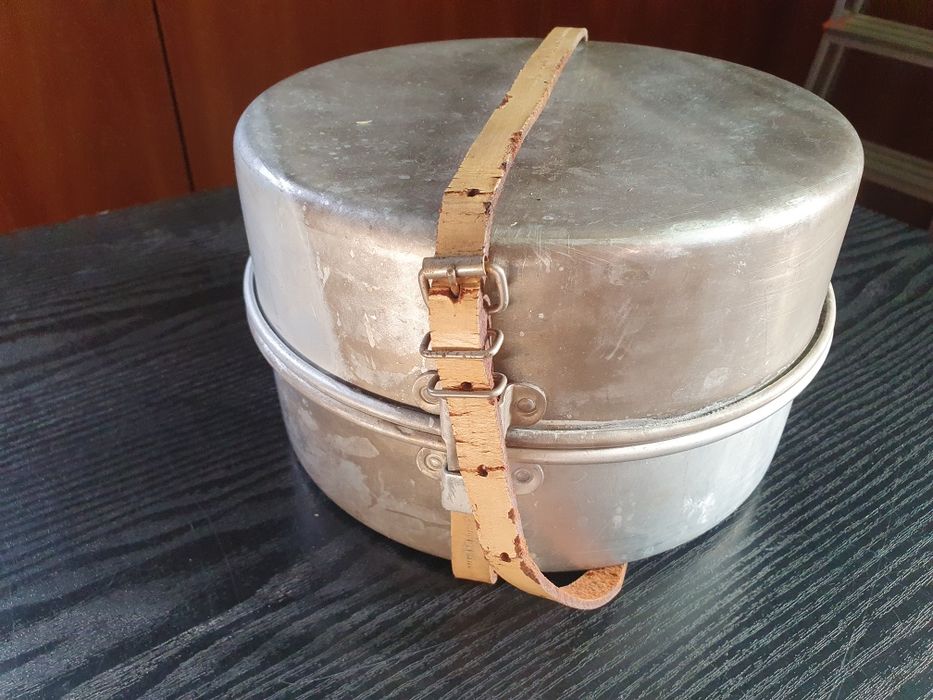 Menażka aluminiowa 9 elementów