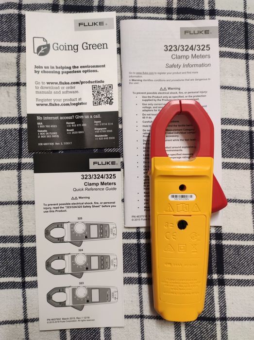 Токовые клещи Fluke
