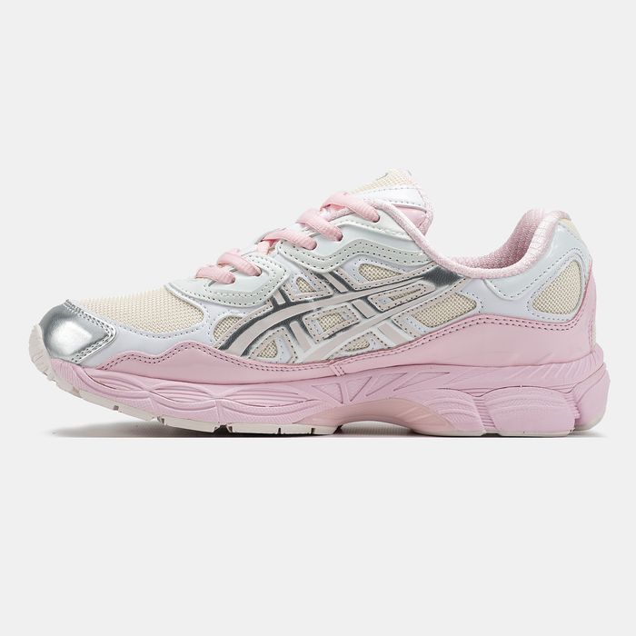 Кросівки Кроссовки Asics Gel-NYC Рожево Сірі Кросовки демісезон