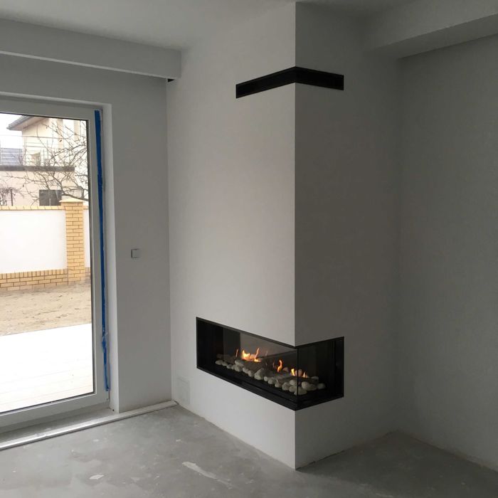 kominek na gaz ziemny leo 70 promocja 9900zł kompleksowy montaż KRATKI