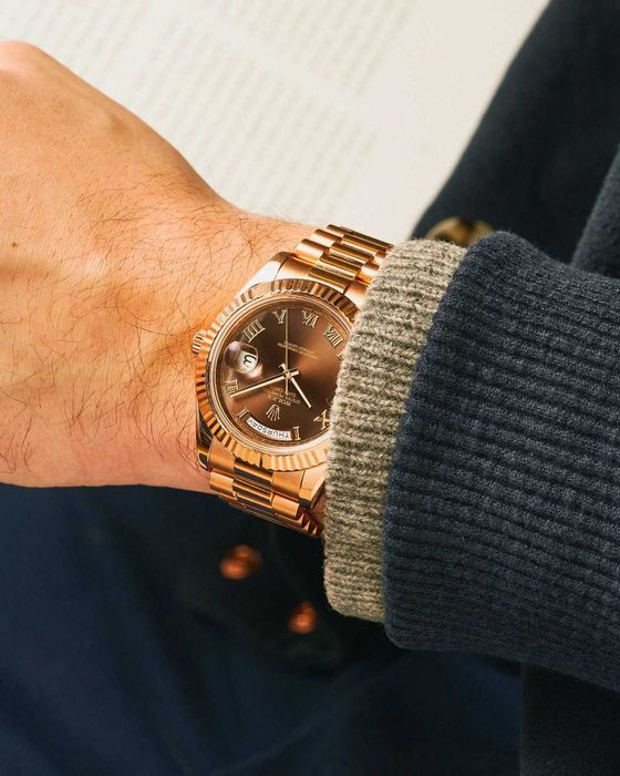 Zegarek Rolex Kolekcjonerski Day Date II Everose