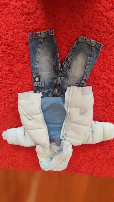 Conjunto 6 peças, 6-9 meses Zara