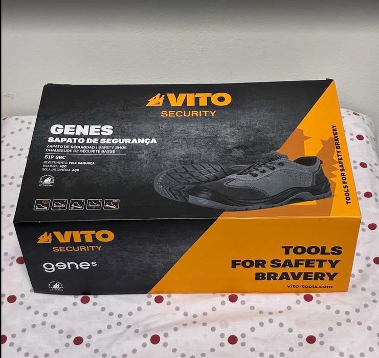 Sapatos de Segurança VITO Genes S1P SRC N.º 39
